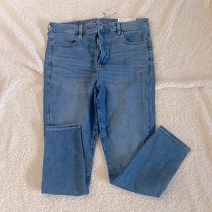 American Eagle Super-High Rise Jegging Crop Size 14 Regular New With Tags